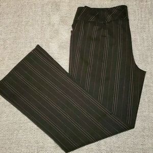 Gray pink stretchy Dress pants
